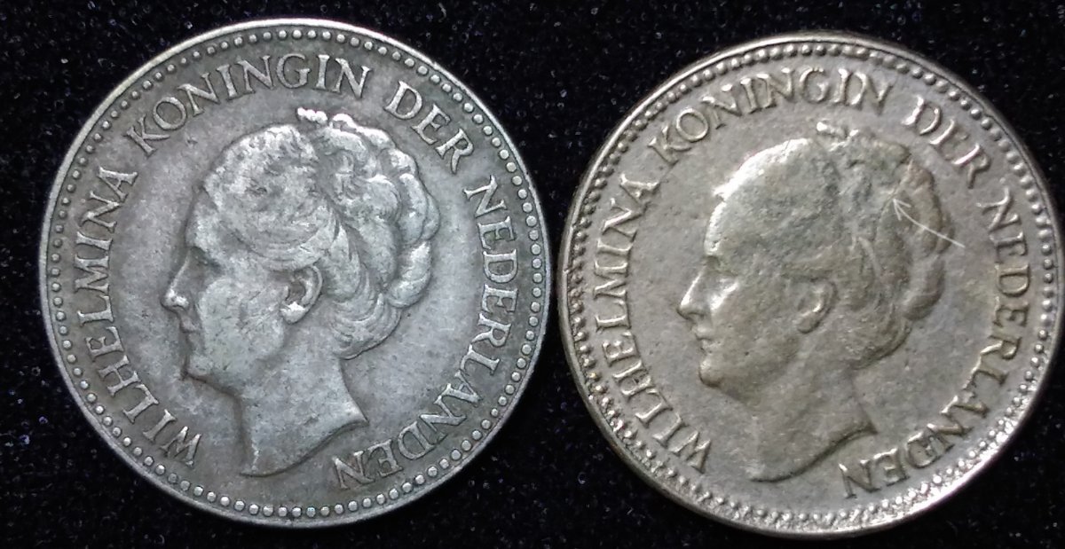 Comparison-Of-A-Genuine-And-A-Fake-1930-Netherlands-1/2-Gulden